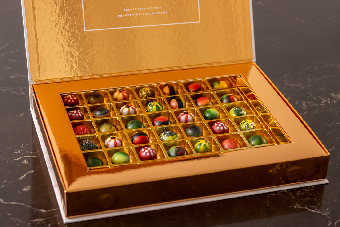 Marble Pralines Gift Box [35 pcs]